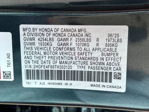 Used 2026 Honda Civic Sport Touring image 19