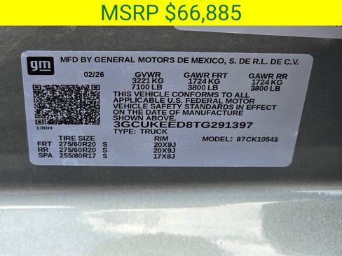 New 2026 Chevrolet Silverado 1500 RST w/ RST All Star Premium Package AWD/4WD image 44