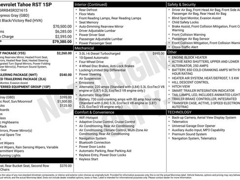 Used 2025 Chevrolet Tahoe RST w/ Comfort Package image 5