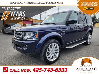 Used 2016 Land Rover LR4 HSE Silver Edition