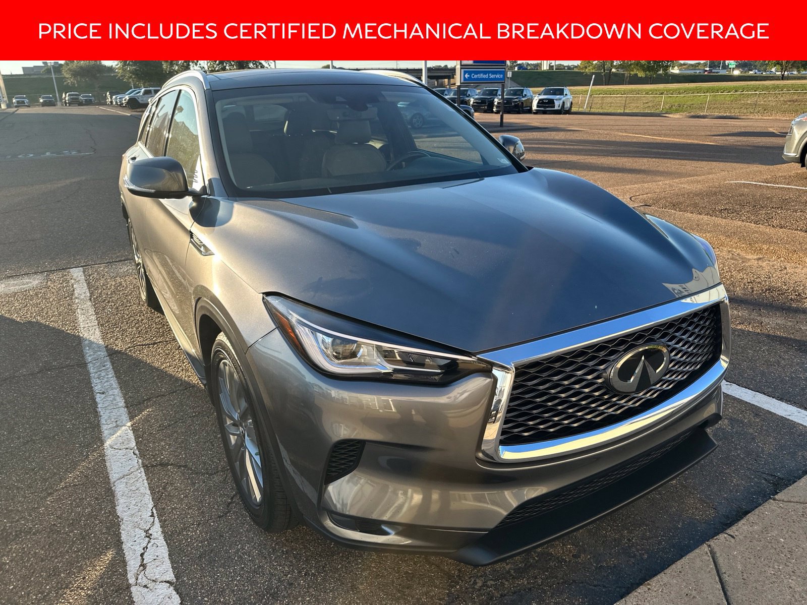 Certified 2023 INFINITI QX50 Luxe w/ Cargo Package AWD/4WD image 1