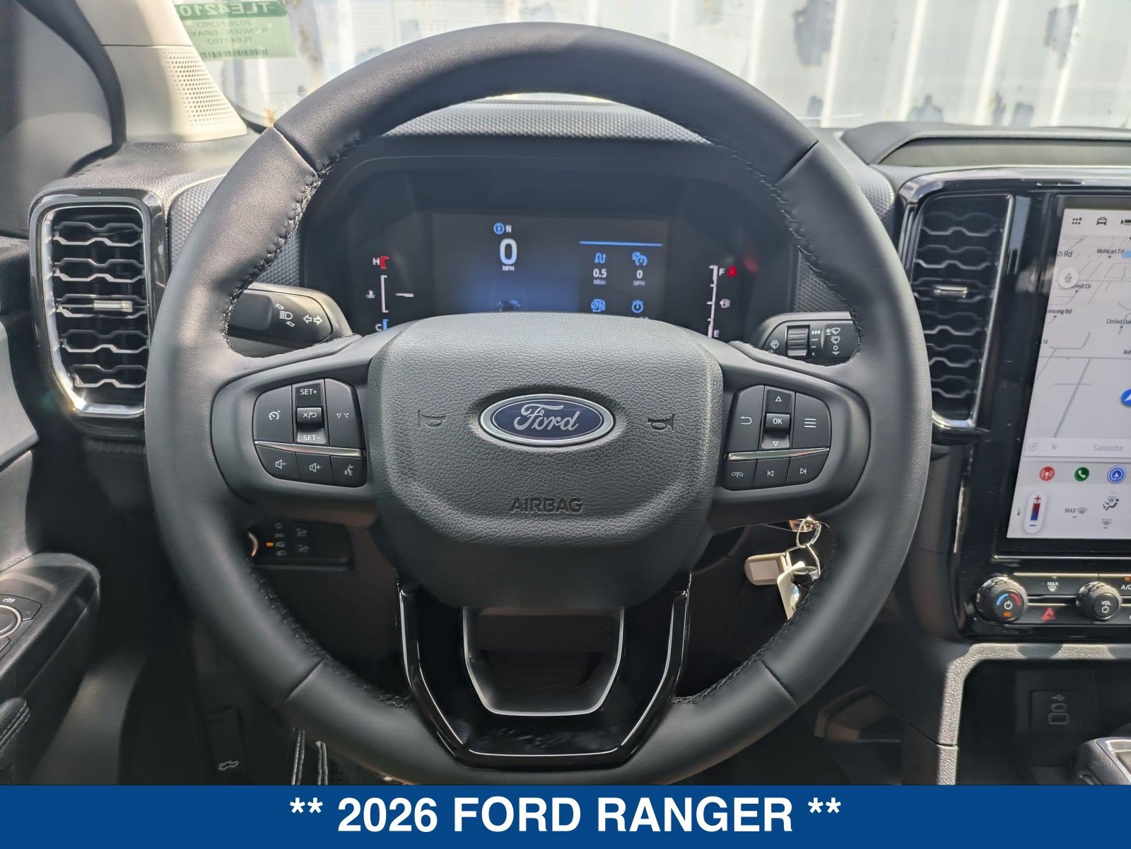 New 2026 Ford Ranger XLT w/ Black Appearance Package RWD image 28