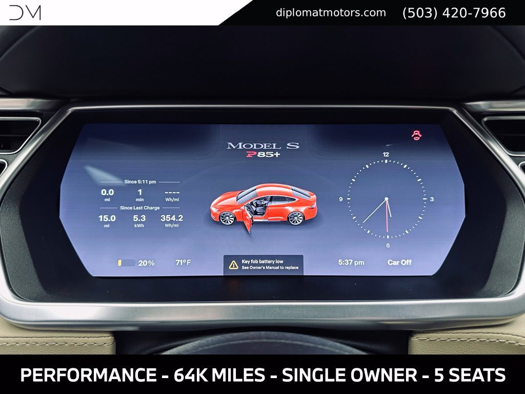 Used 2013 Tesla Model S Performance RWD image 31