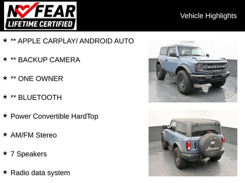 Used 2025 Ford Bronco 2-Door w/ Sasquatch Package AWD/4WD image 2