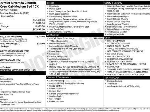 Used 2024 Chevrolet Silverado 2500 Custom w/ Custom Value Package AWD/4WD image 3