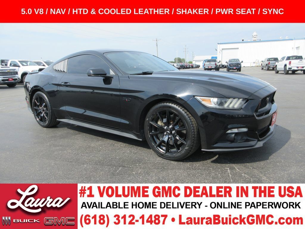 Used 2017 Ford Mustang GT Premium w/ Black Accent Package RWD image 1