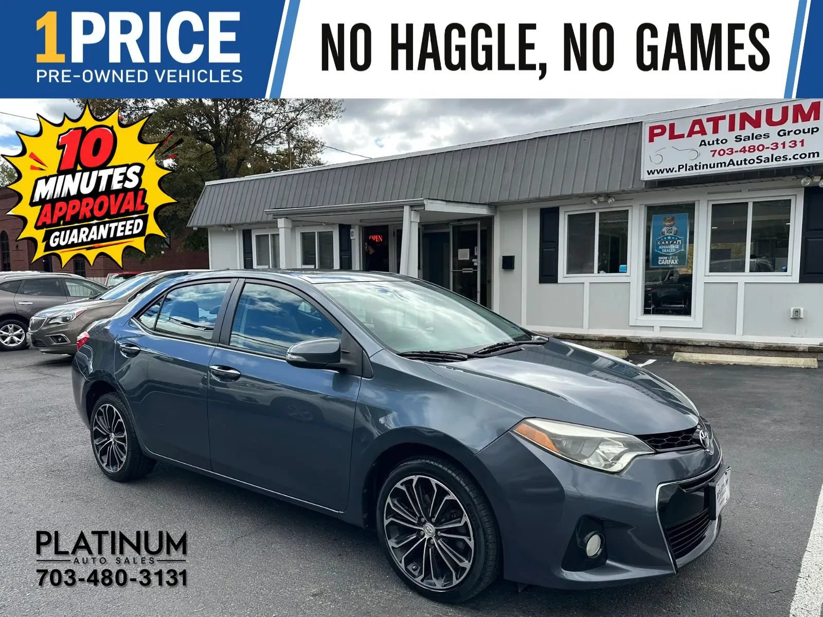 Used 2014 Toyota Corolla S FWD image 1