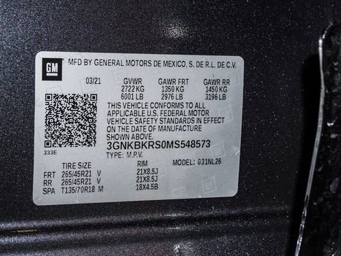 Used 2021 Chevrolet Blazer RS w/ Enhanced Convenience Package image 30