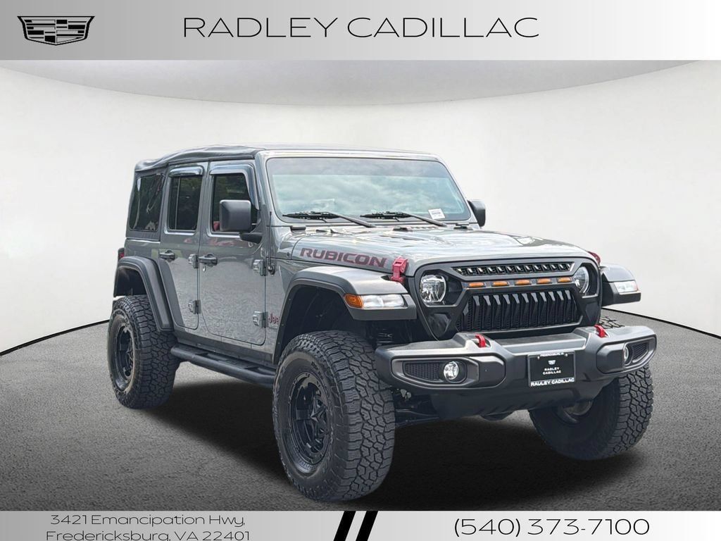 Used 2021 Jeep Wrangler Unlimited Rubicon w/ Cold Weather Group AWD/4WD image 22
