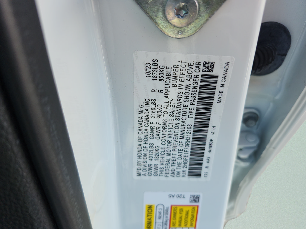 Used 2024 Honda Civic EX image 36