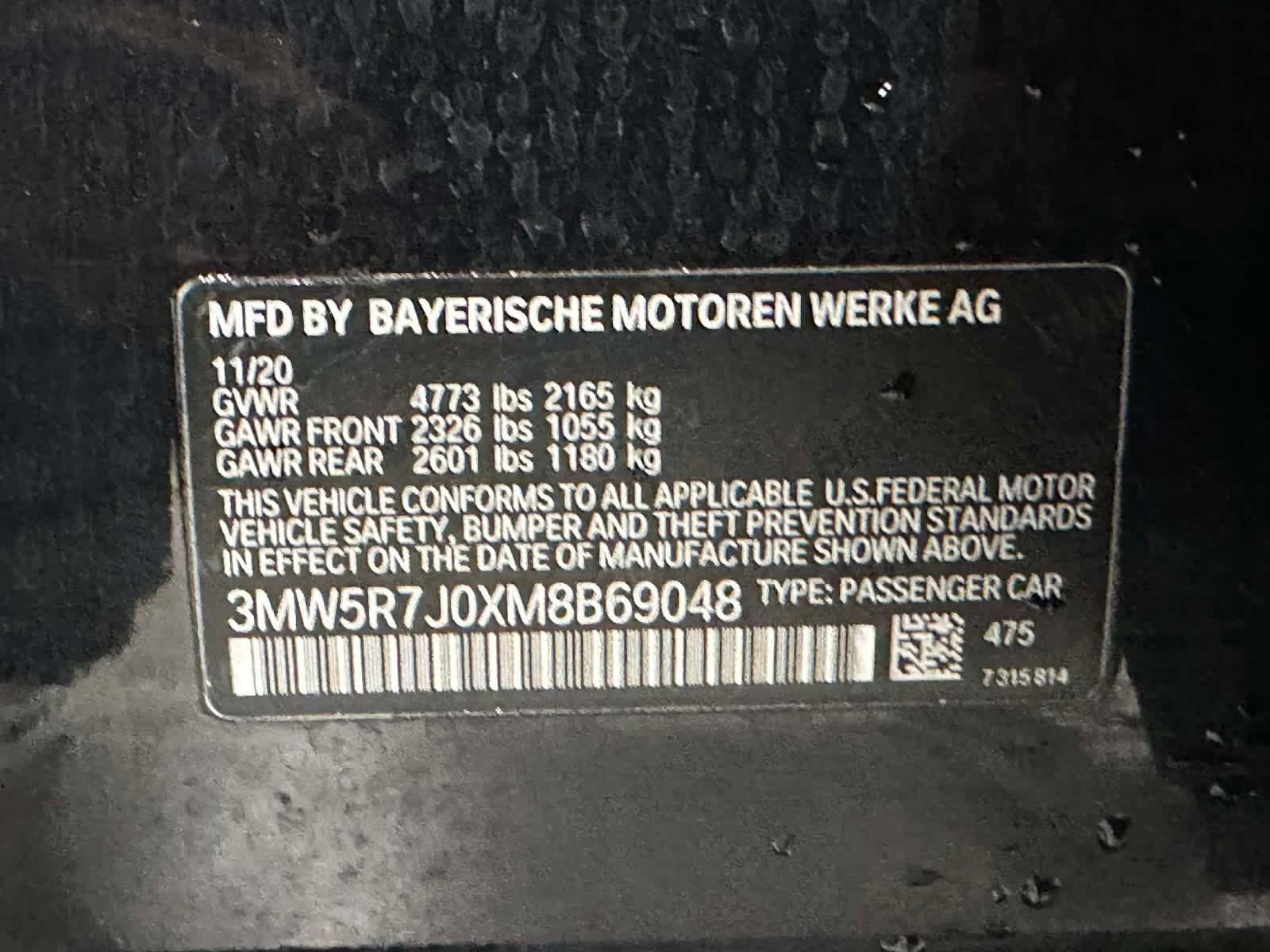 Used 2021 BMW 330i xDrive Sedan w/ Convenience Package AWD/4WD image 37