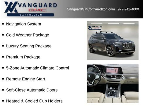 Used 2019 BMW X7 xDrive50i w/ Premium Package AWD/4WD image 6
