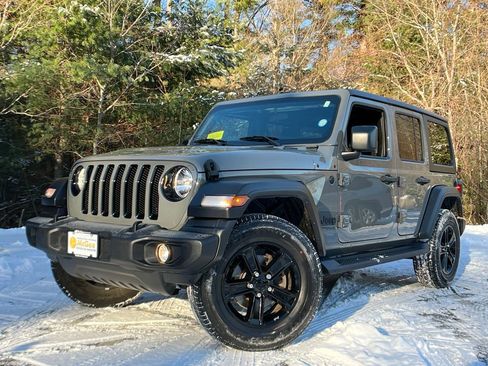 Used 2022 Jeep Wrangler Unlimited Sport image 1