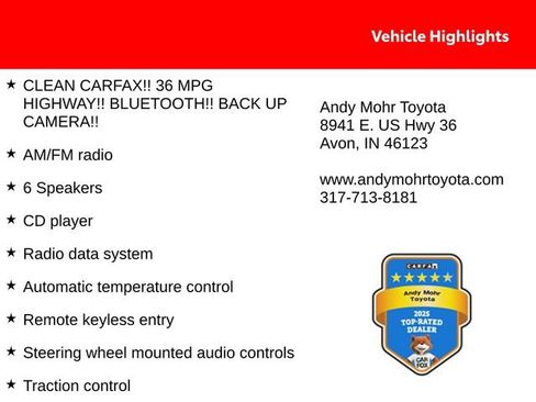 Used 2018 Toyota Corolla LE w/ Carpet Mat Package (TMS) FWD image 2