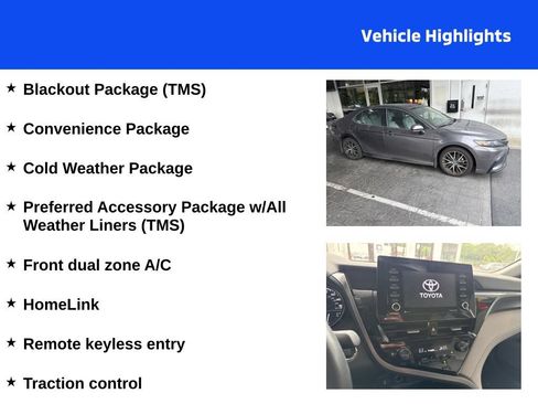 Used 2023 Toyota Camry SE w/ Cold Weather Package AWD/4WD image 4