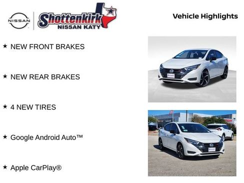 New 2025 Nissan Versa SR w/ Electronics Package image 6