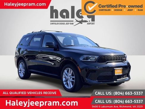 Certified 2025 Dodge Durango GT AWD/4WD image 1
