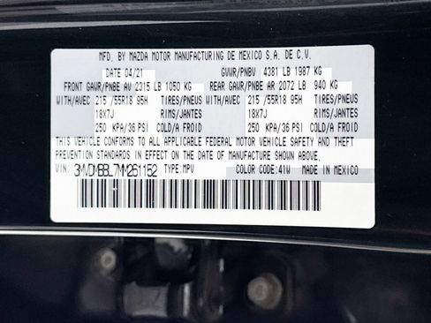 Used 2021 MAZDA CX-30 AWD 2.5 S w/ Select Package image 37