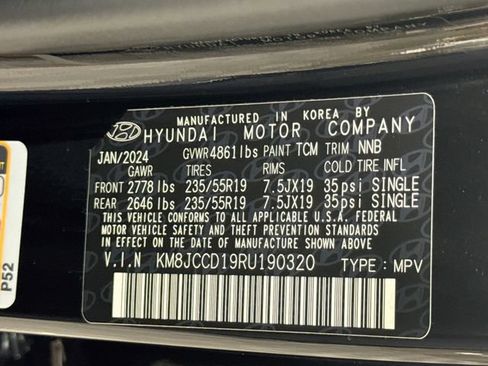 Certified 2024 Hyundai Tucson SEL AWD/4WD image 33