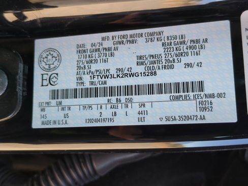 Used 2024 Ford F150 Lightning XLT image 33