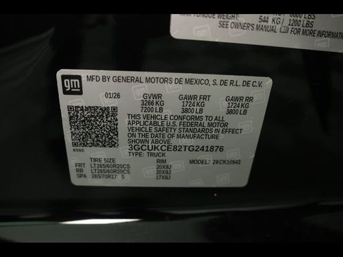 New 2026 Chevrolet Silverado 1500 Custom Trail Boss AWD/4WD image 26