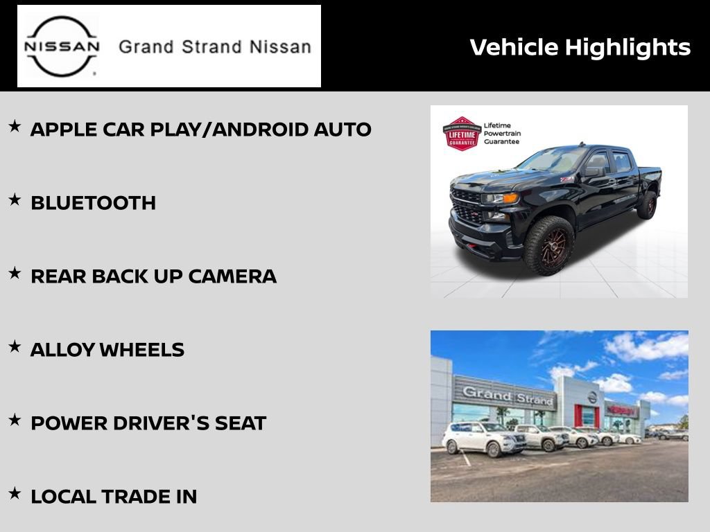 Used 2021 Chevrolet Silverado 1500 Custom Trail Boss AWD/4WD image 4