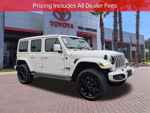 Used 2022 Jeep Wrangler Unlimited Sahara AWD/4WD image 1