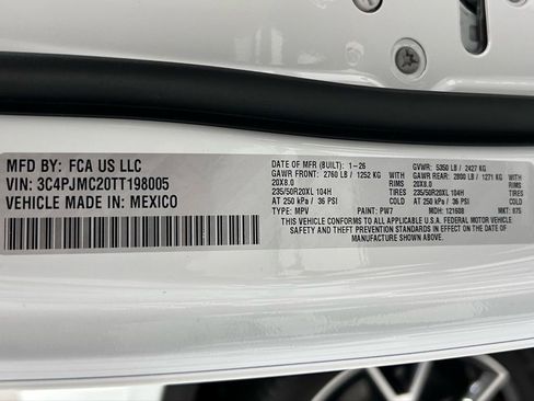 New 2026 Jeep Cherokee Overland image 24