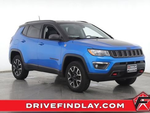 Used 2021 Jeep Compass Trailhawk AWD/4WD image 1