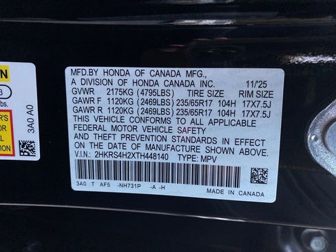 New 2026 Honda CR-V LX image 26