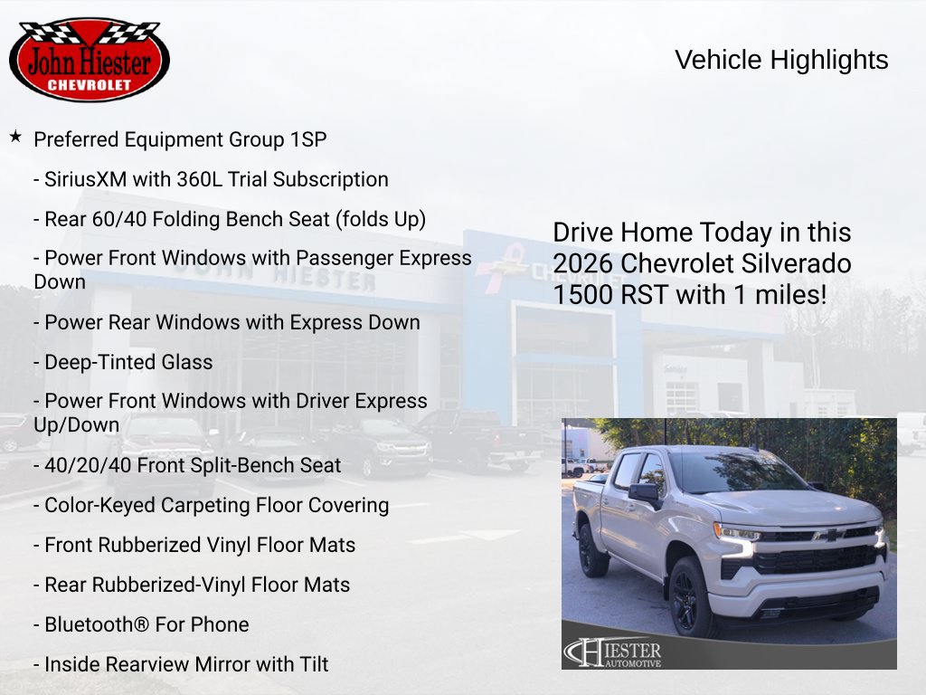 New 2026 Chevrolet Silverado 1500 RST w/ All Star Edition Plus AWD/4WD image 6