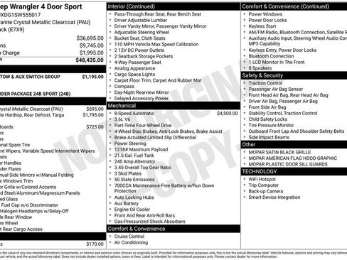 Used 2025 Jeep Wrangler Unlimited Sport AWD/4WD image 10