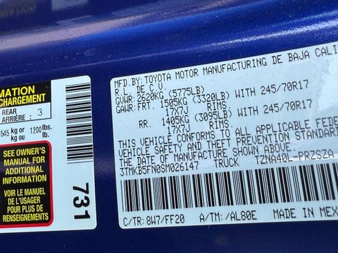 Used 2025 Toyota Tacoma SR5 image 22