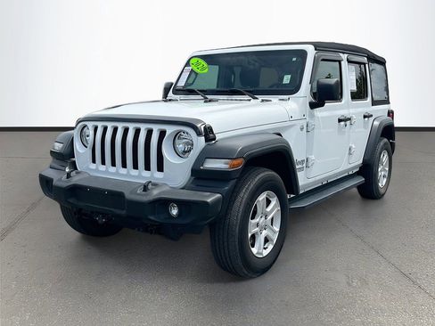 Used 2020 Jeep Wrangler Unlimited Sport S AWD/4WD image 3