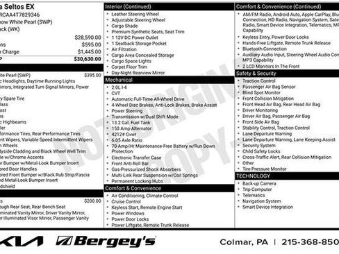 New 2026 Kia Seltos EX AWD/4WD image 41