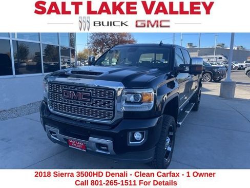 Used 2018 GMC Sierra 3500 Denali w/ Duramax Plus Package image 2