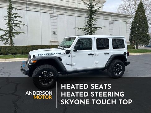 Used 2025 Jeep Wrangler Unlimited Rubicon 4xe w/ Convenience Group AWD/4WD image 1