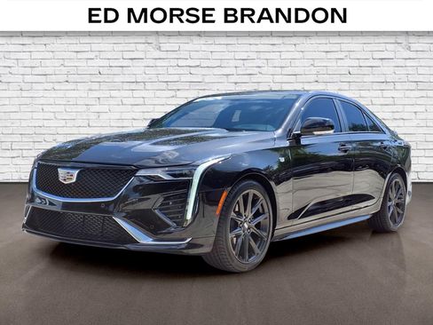 Certified 2025 Cadillac CT4 Sport w/ Climate Package RWD image 1
