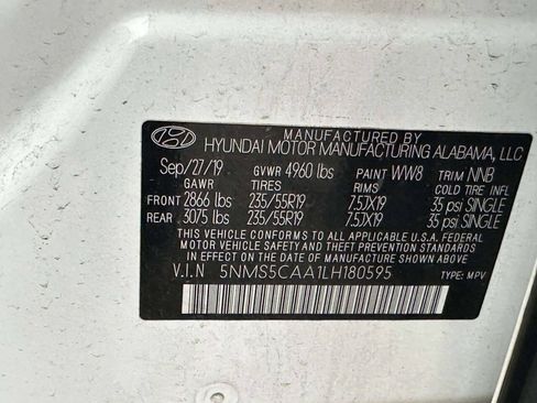 Used 2020 Hyundai Santa Fe Limited w/ Cargo Package AWD/4WD image 45