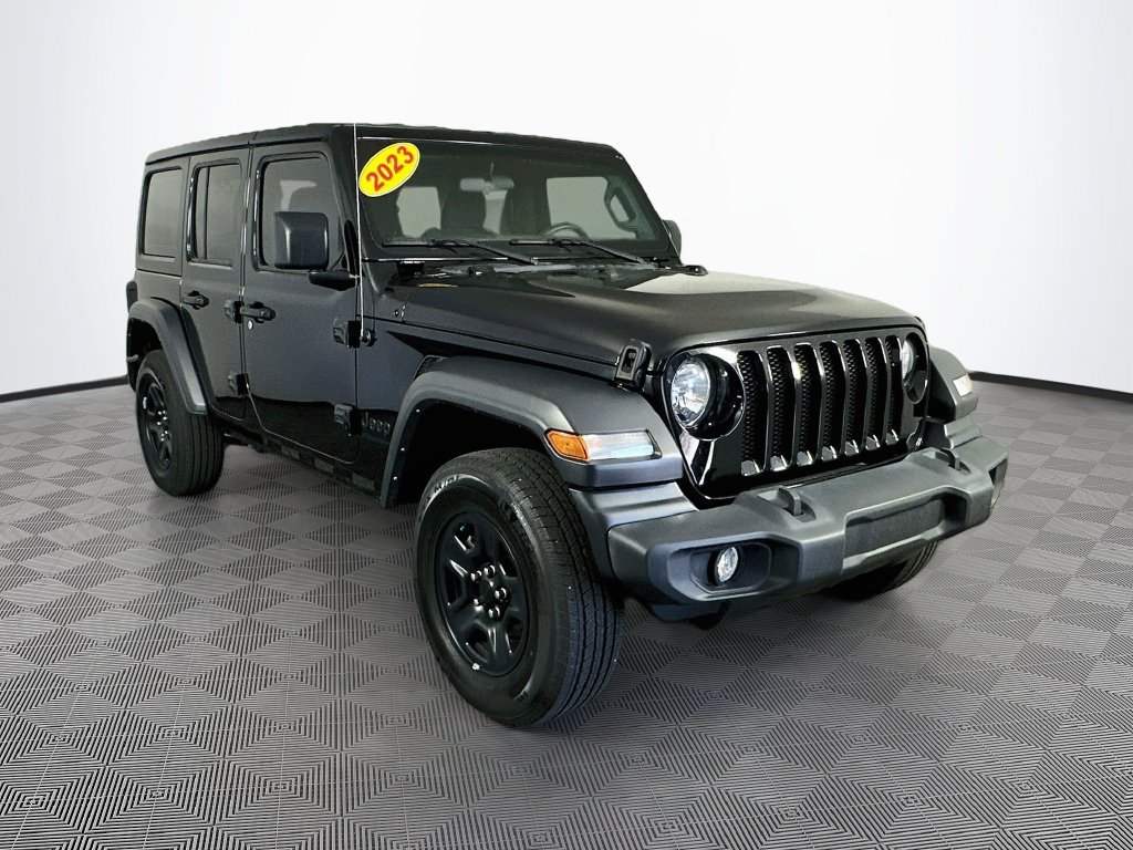 Used 2023 Jeep Wrangler Unlimited Sport AWD/4WD image 3