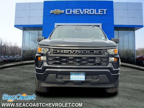 Certified 2022 Chevrolet Silverado 1500 Custom w/ LPO, Dark Essentials Package image 2