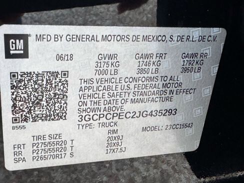 Used 2018 Chevrolet Silverado 1500 Custom w/ Custom Value Package image 34