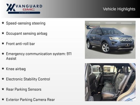 Used 2018 Ford Explorer XLT w/ Equipment Group 202A FWD image 5