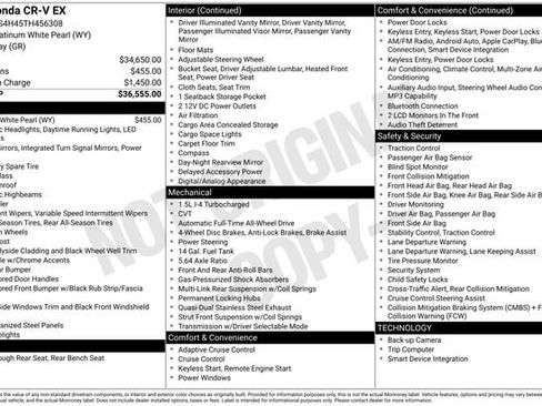 New 2026 Honda CR-V EX image 32