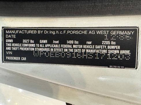 Used 1987 Porsche 911 Carrera image 29