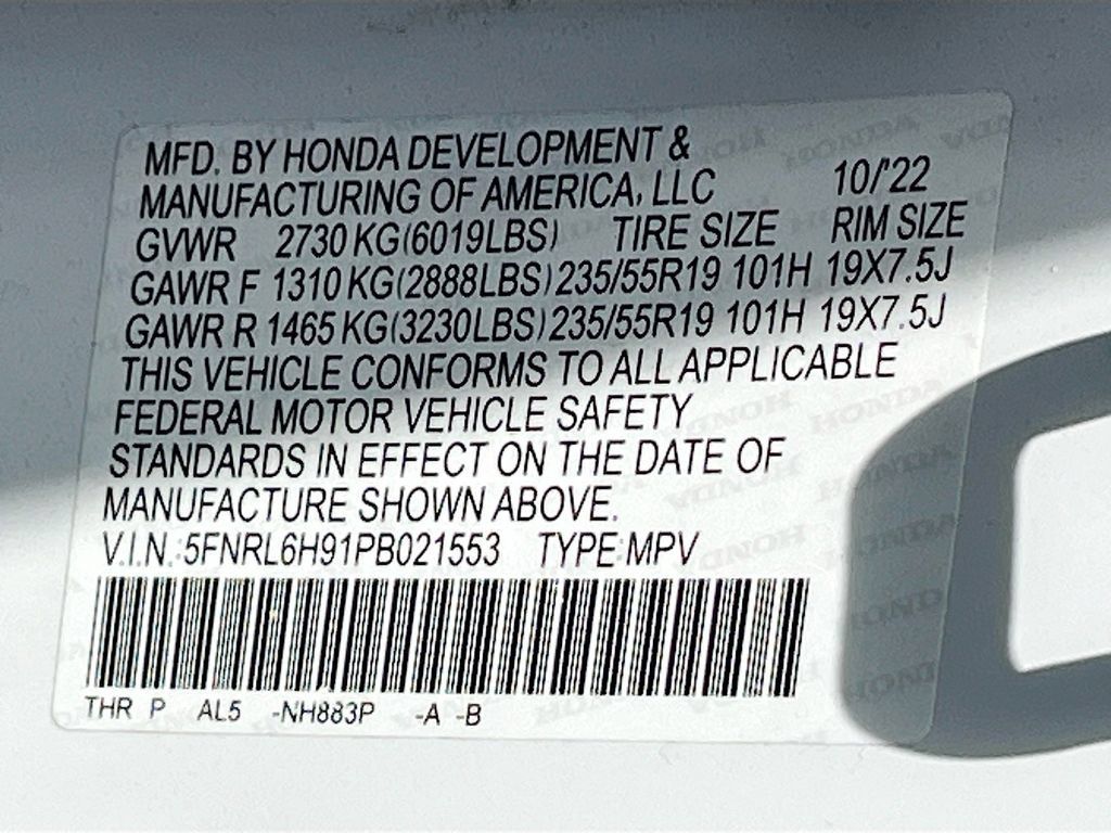 Used 2023 Honda Odyssey Elite image 36