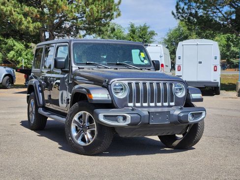 Used 2019 Jeep Wrangler Unlimited Sahara w/ Safety Group AWD/4WD image 1