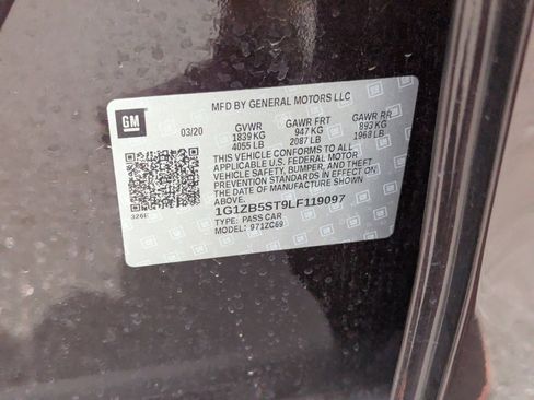 Used 2020 Chevrolet Malibu LS w/ LPO, Convenience Package 1 image 11