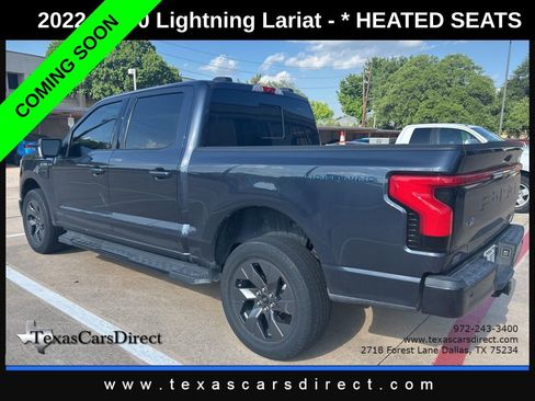 Used 2022 Ford F150 Lightning Lariat AWD/4WD image 5