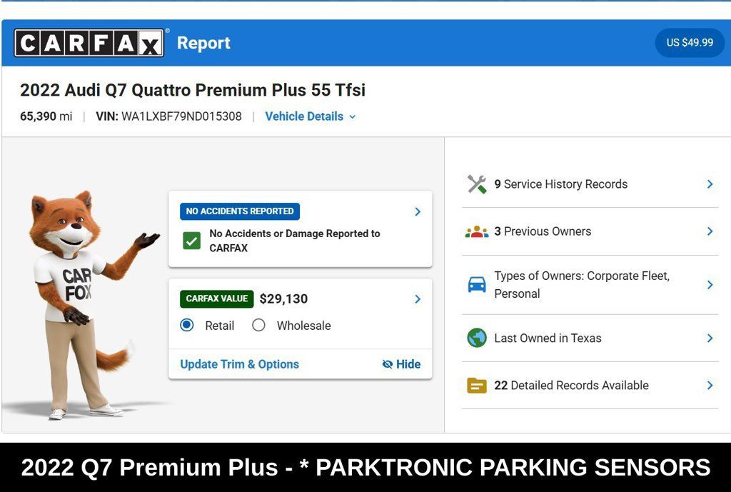 Used 2022 Audi Q7 3.0T Premium Plus AWD/4WD image 9